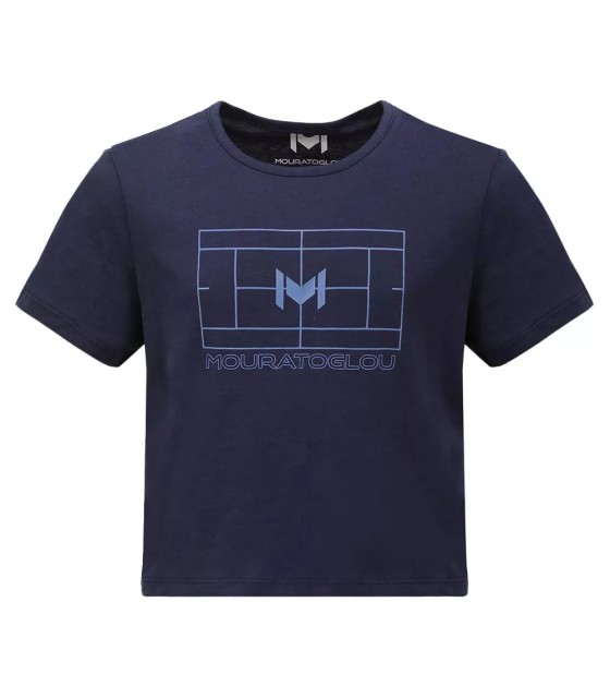 T-shirt MOURATOGLOU TRAINING Navy blue girl 1
