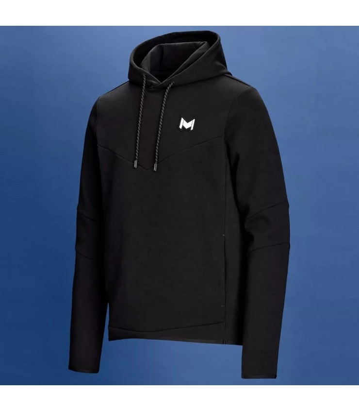 Sweat à capuche Mouratoglou Noir | Ipontennis