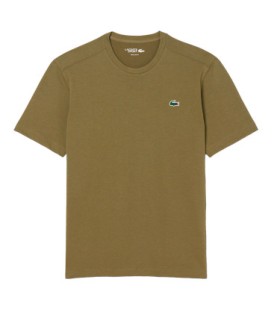 T-shirt Lacoste Coton Ultra Dry Green Kaki 1