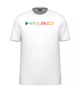 Camiseta Head Rainbow Blanca 1