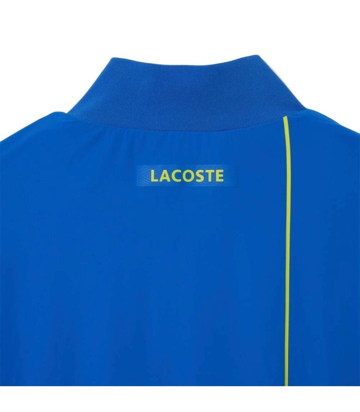 Blaue Jacke von Lacoste Sport New York Novak Djokovic | Ipontennis