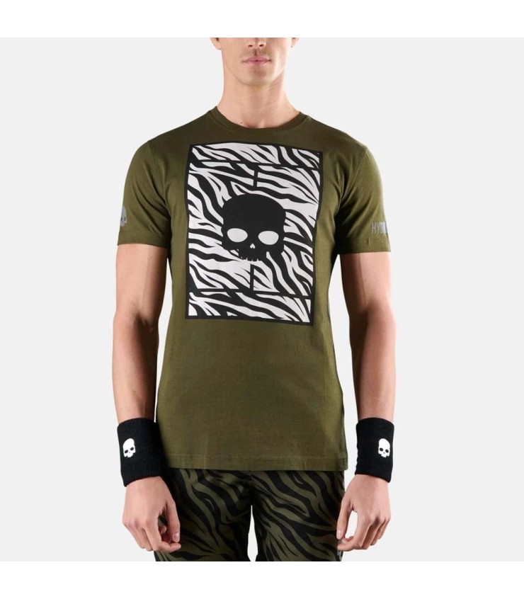 Camiseta Hydrogen Tennis Court Verde / Blanco 1