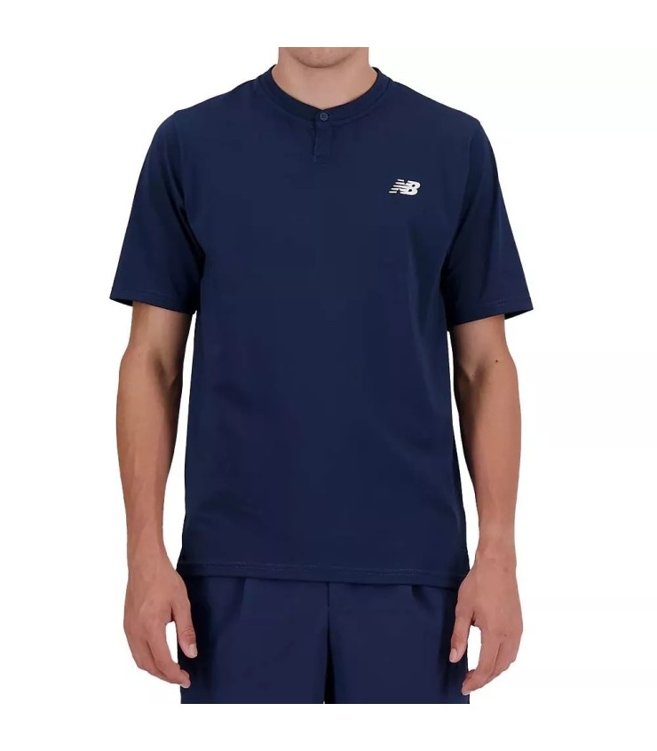 T-shirt do torneio azul marinho novo equilíbrio 1
