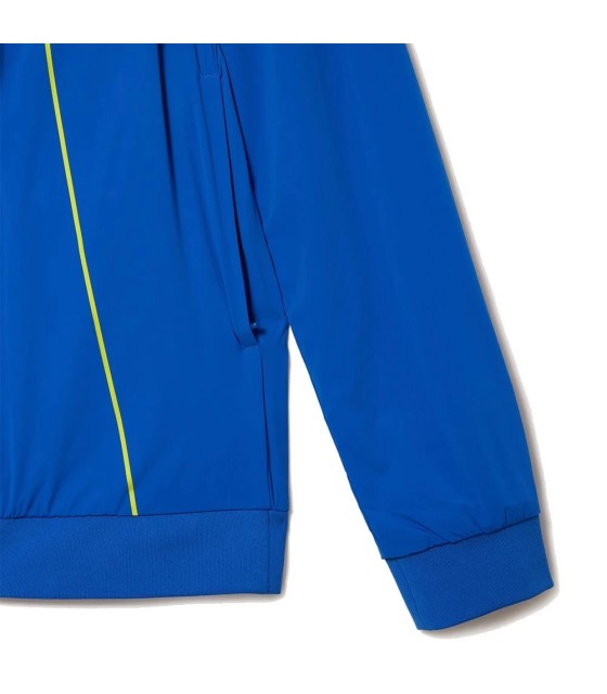 Casaco Azul da Lacoste Sport New York Novak Djokovic | Ipontennis