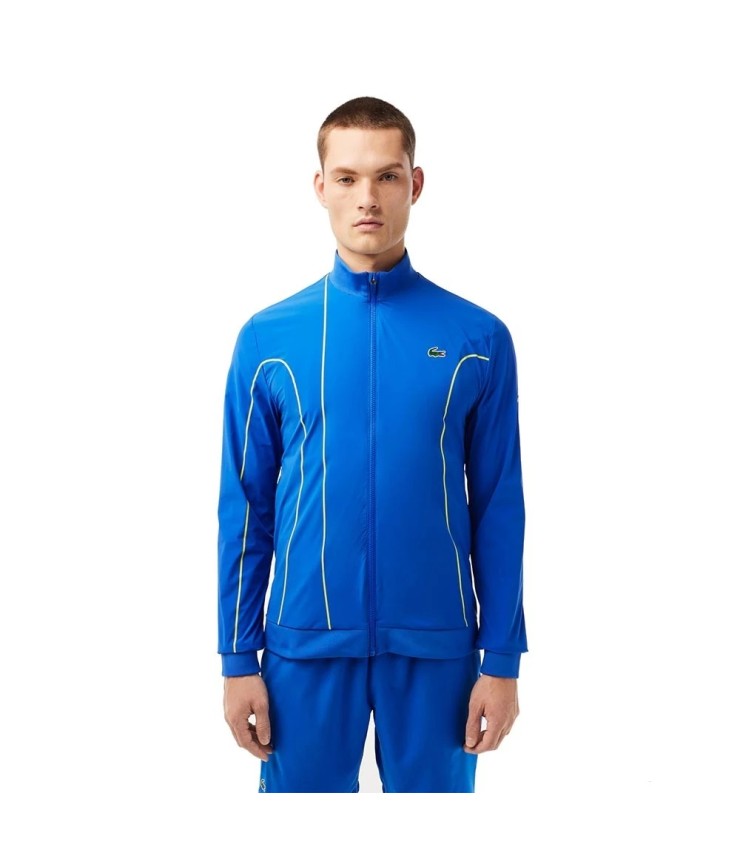 Casaco Azul da Lacoste Sport New York Novak Djokovic | Ipontennis