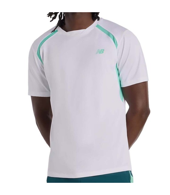 T-Shirt New Balance Tournament Novelty White 1