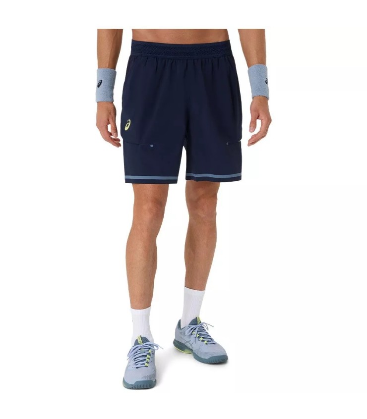 Short ASICS Match Blue Night 1