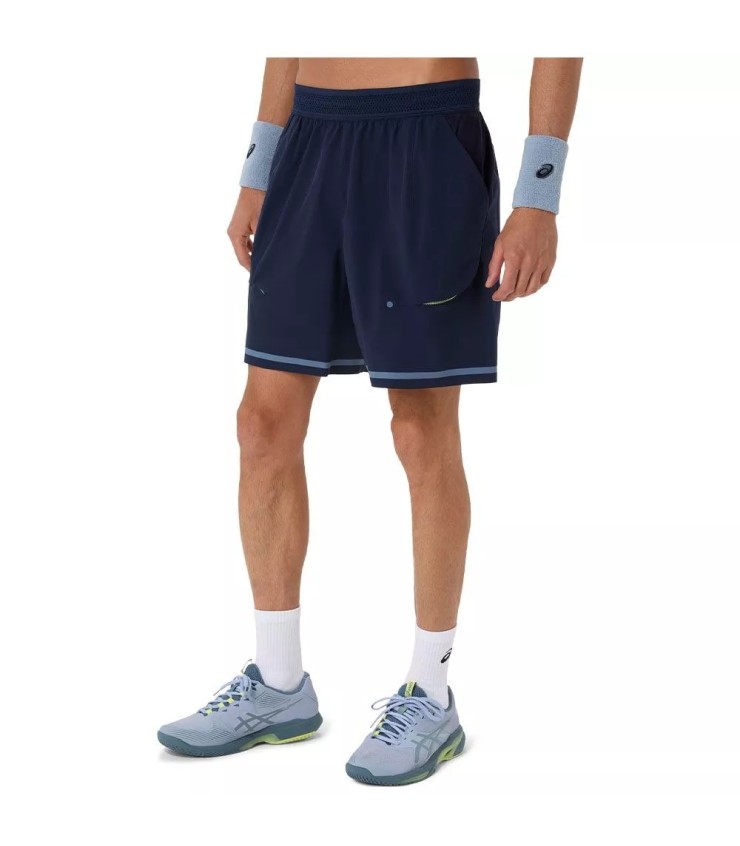 Curto Asics combinam a noite azul 3