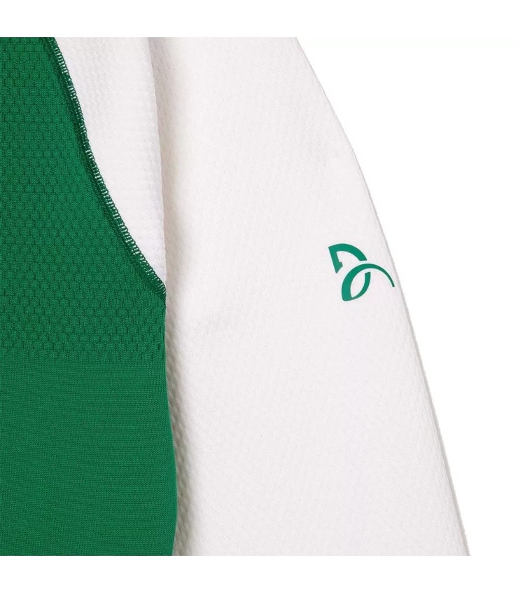 GIACCA LACOSTE TENNIS NOVAK DJOKOVIC VERDE BIANCO | Ipontennis