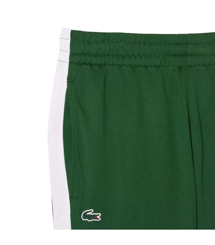 Pantalons de Tennis Verts Lacoste | Ipontennis