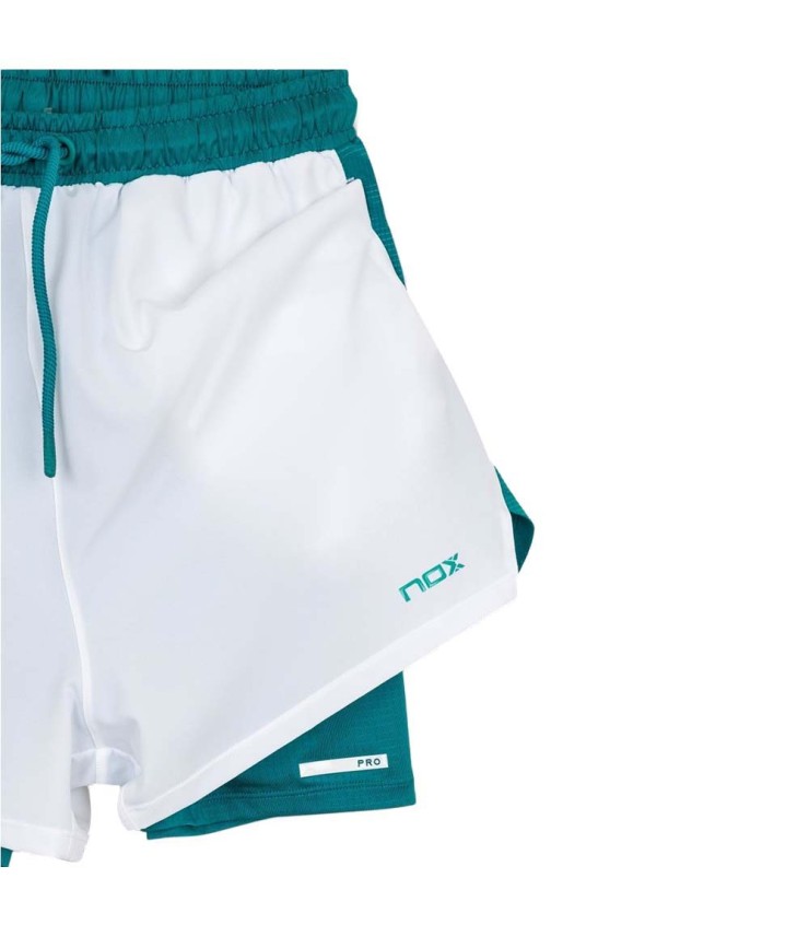 NOx Pro Short Pants White / Green 5