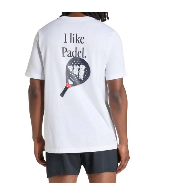 T-Shirt adidas Padel White Graph 2