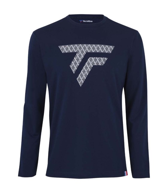 Camiseta de manga larga Tecnifibre Training Azul marino 1
