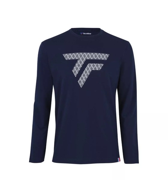 Camiseta de manga larga Tecnifibre Training Azul marino 3