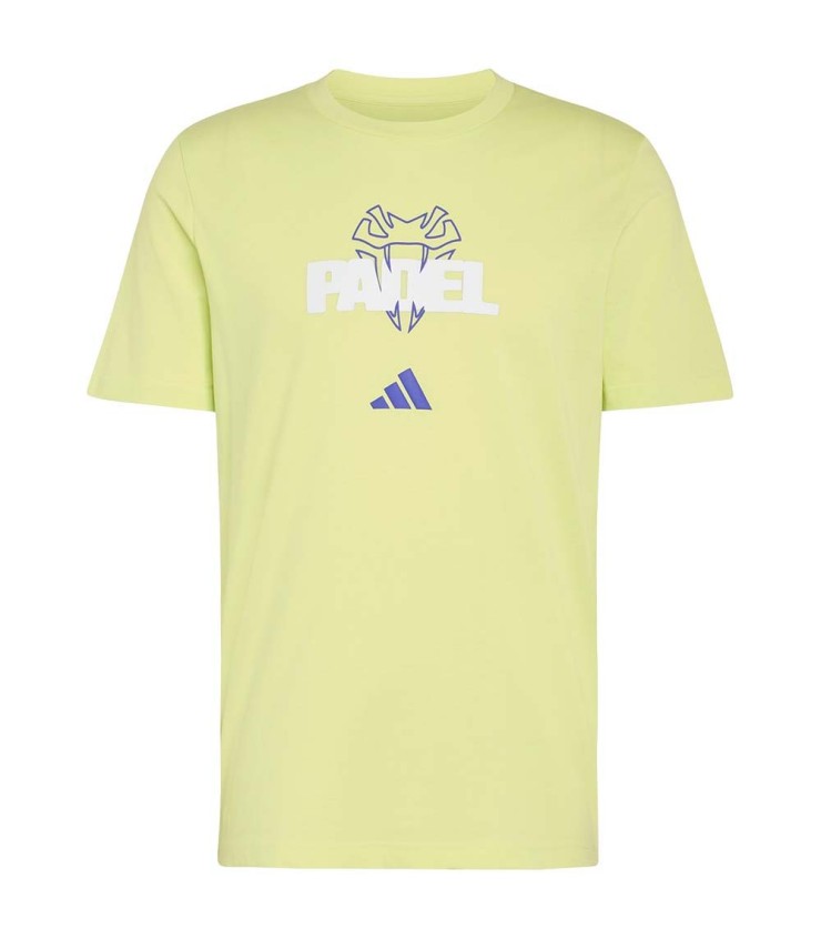 T-Shirt Adidas Paddle Giallo grafico 1