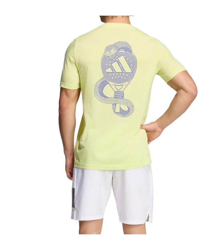 Adidas camiseta T-shirt gráfico amarelo 2