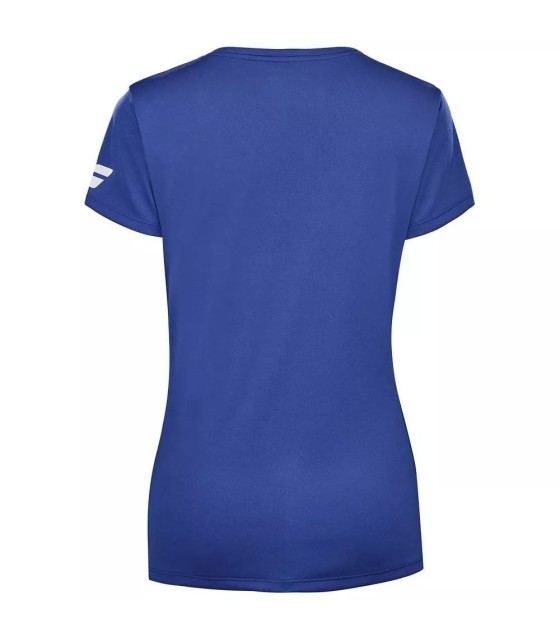 Camiseta Mujer Babolat Play Cap Blanca 3