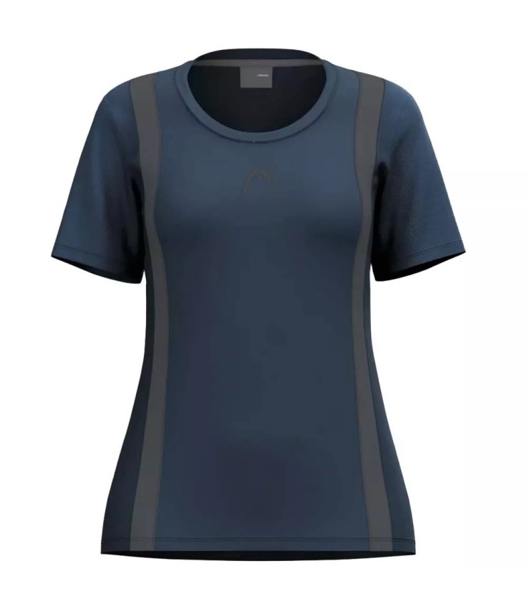 Women's Technical T-Shirt Head Club 25 Navy Blue | IPONTENNIS