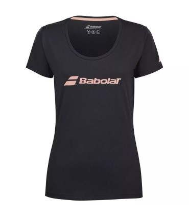 Maglietta Nera da Allenamento per Donna Babolat | Ipontennis