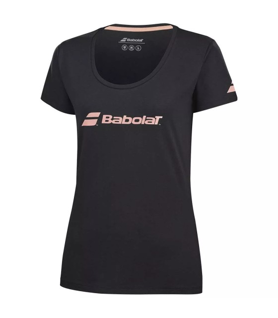 Maglietta Nera da Allenamento per Donna Babolat | Ipontennis