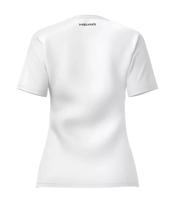 Damen Weißes Head Club 25 Tech T-Shirt | IPONTENNIS