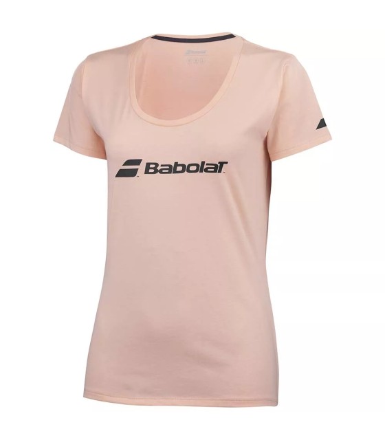 Babolat Exercise Woman Pink T-Shirt | IPONTENNIS