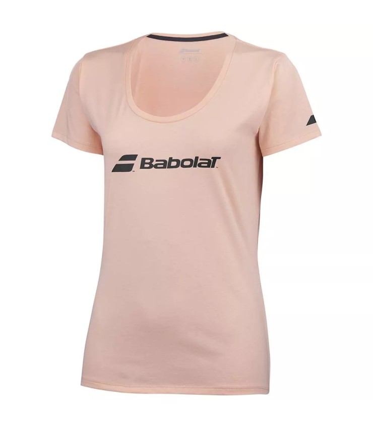 Camiseta Rosa de Exercício para Mulher Babolat | Ipontennis