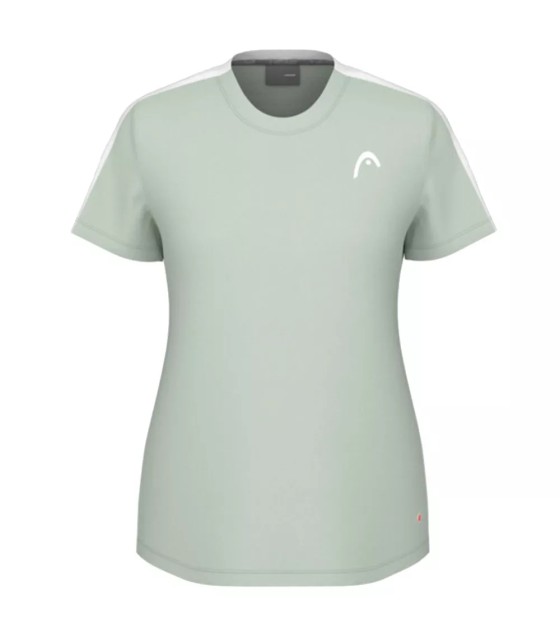 T-shirt Verte pour Femme avec Nœud sur la Head | Ipontennis