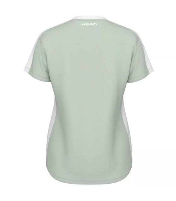 Grünes Damen-T-Shirt mit Knoten am Kopf | Ipontennis