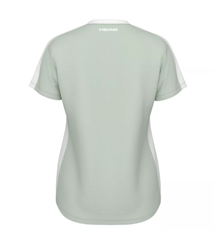 Camiseta Verde de Mulher com Laço na Cabeça | Ipontennis