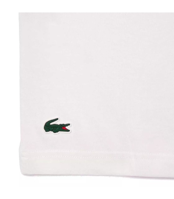 Unisex Weißes T-Shirt Lacoste Sport Roland Garros | Ipontennis
