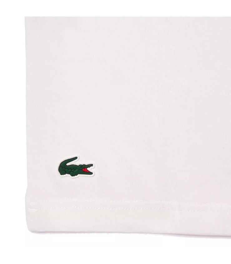 Camiseta Unissex Branca Lacoste Sport Roland Garros | Ipontennis