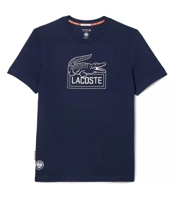 Maglietta Unisex Blu Marino Lacoste Sport Roland Garros | Ipontennis
