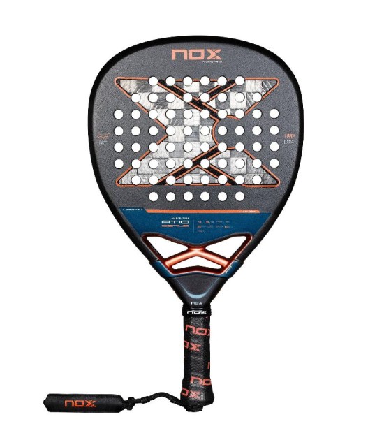 Padelschläger NOX Agustin Tapia AT10 Genius Angriff 18 Karat Alch 2025 13096-Main-1