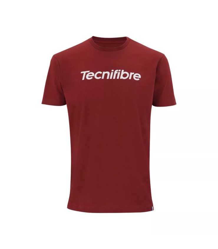 Camiseta Tecnifibre Team Algodón Roja 3