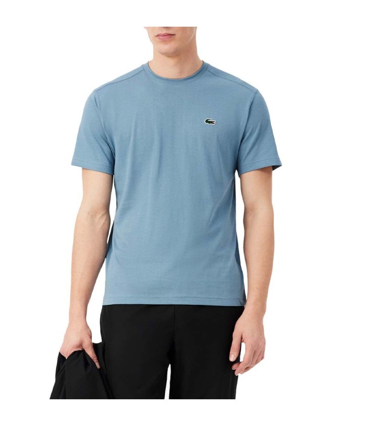Camiseta Lacoste Esporte Coton Ultra Seco Blue 2