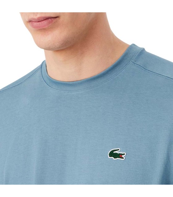 Camiseta Lacoste Sport Coton Ultra Dry Azul 3
