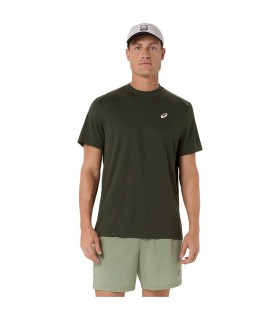 T-shirt ASICS Court SS Green Kaki 1