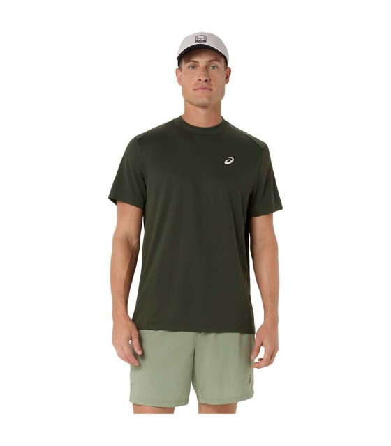 Camiseta Court de Asics SS Green Khaki 1