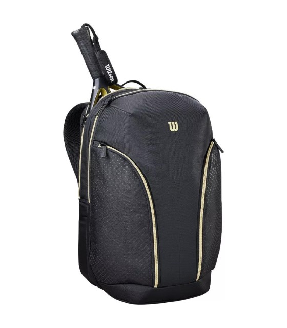 Mochila wilson defy v1 padel preto / ouro 2