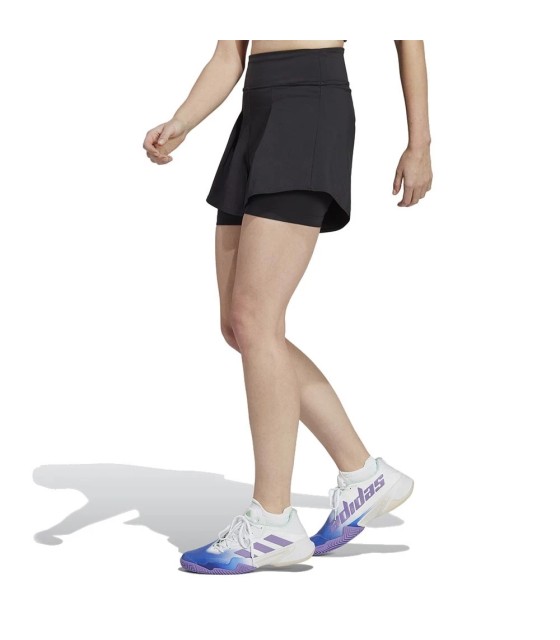 Schwarze Adidas Tennis Match Shorts | Ipontennis