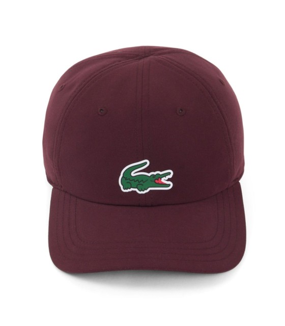 Cap Lacoste Tennis x Novak Djokovic Brown-Kastanie 3