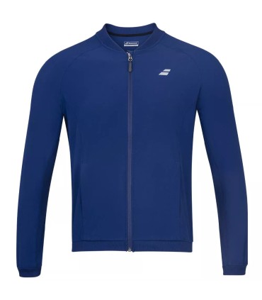 Giacca con cerniera per donna Babolat Play blu navy | Ipontennis