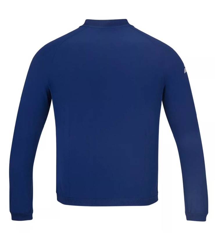 Giacca con cerniera per donna Babolat Play blu navy | Ipontennis