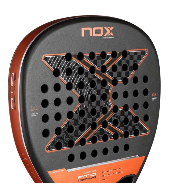 Raquette de padel Nox AT10 Genius Attack 12K 2025 | IPONTENNIS