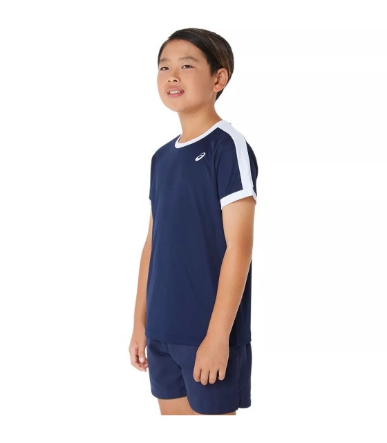 Maglietta Blu Marino per Bambino Asics
