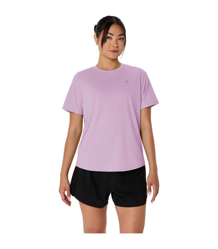 T-shirt ASICS CORE SS Femmes rose 1