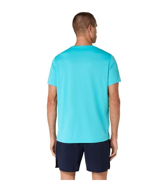 Camiseta Asics Core MC Turquesa 2