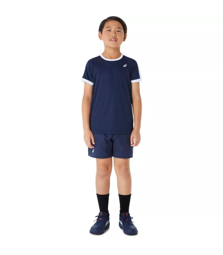 Maglietta Blu Marino per Bambino Asics