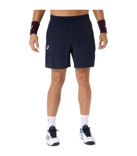 Kurze Asics Match Laser Cut Navy Blue 1